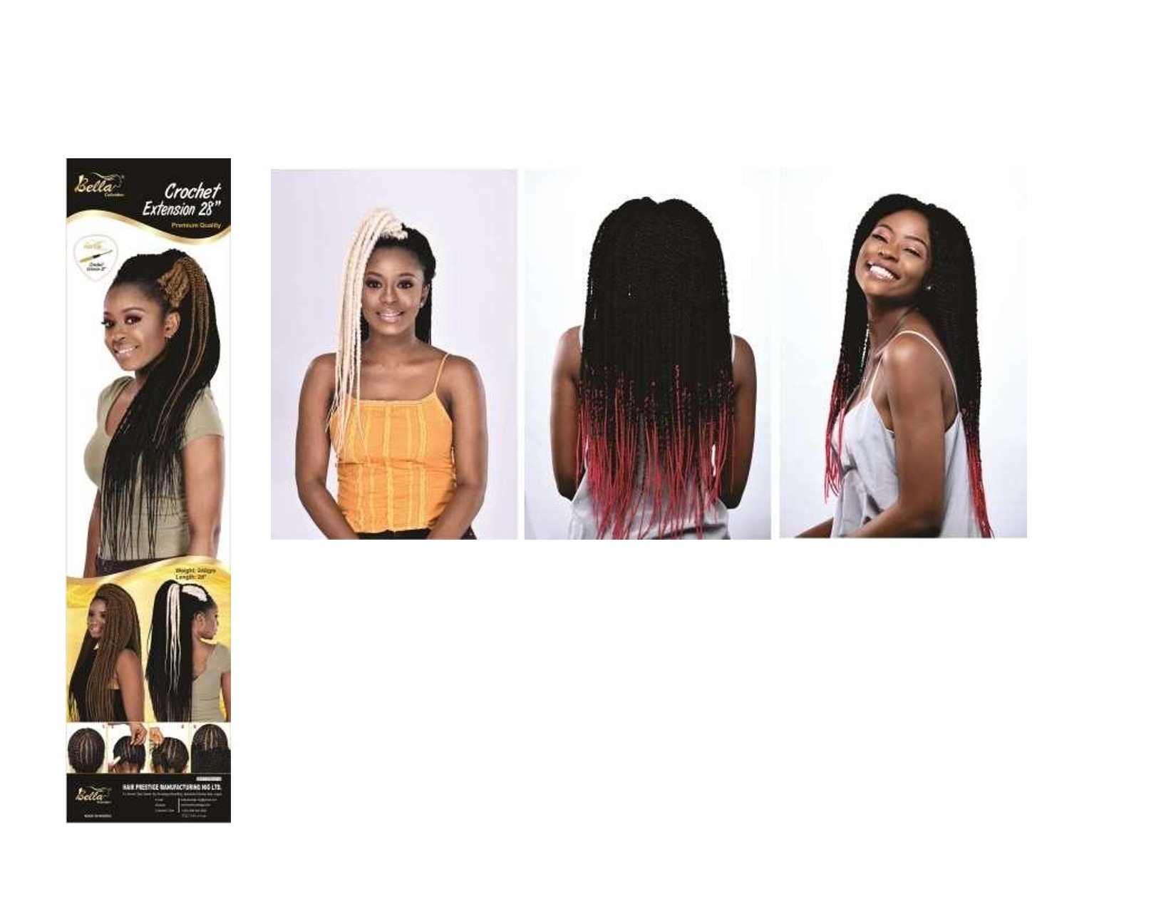 Crochet Extension 28"